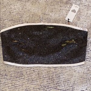 Sparkly Bandeau Top
